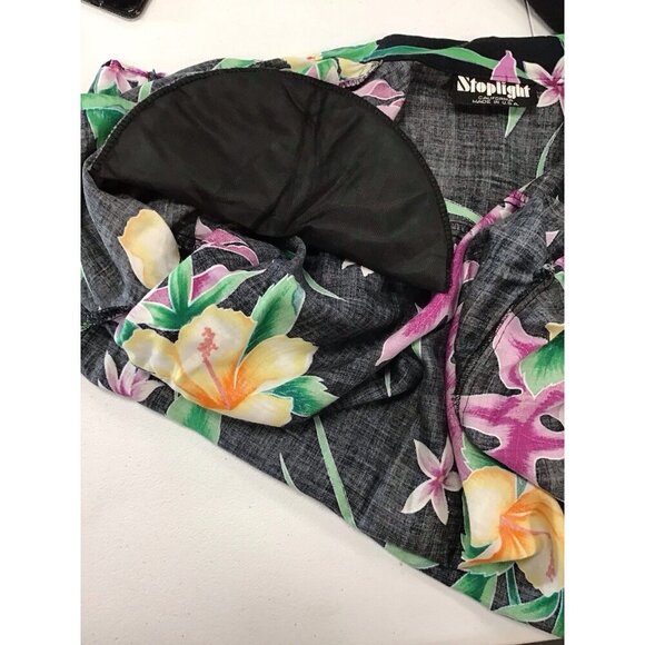 Vintage/Retro Stoplight of California Crop Shirt Size Medium Blouse Top 💚 - Picture 4 of 4